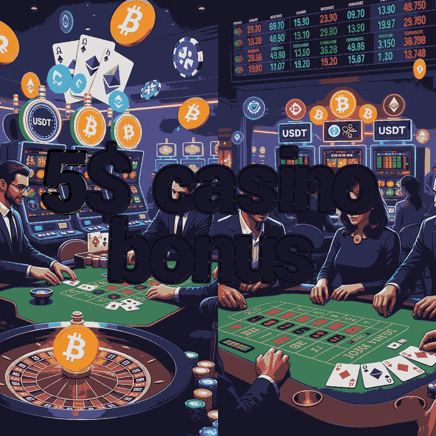5$ Casino Bonus - Low Deposit Casino